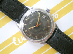 Black Technos Vintage Watch