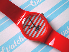 Cheapo Analogue Watch Red