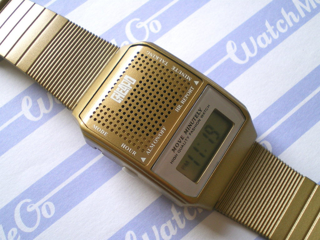 Cheapo Talking Watch Gold