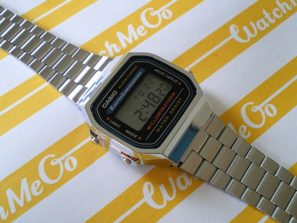 Casio Retro Illuminator Silver