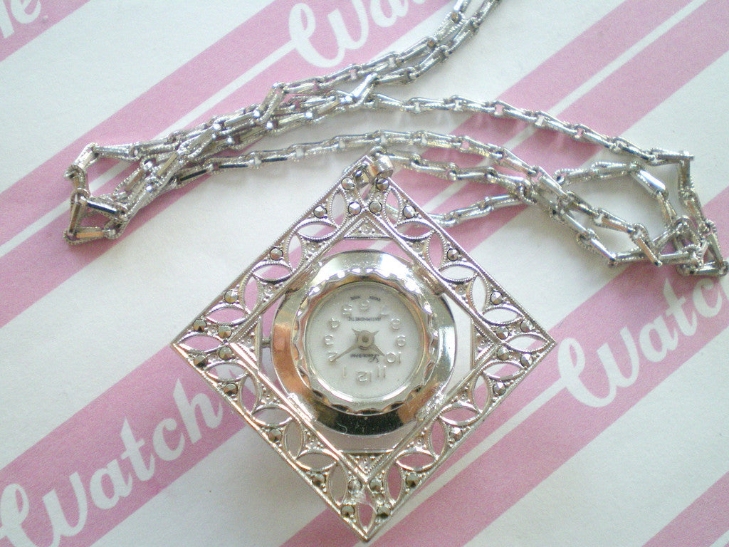 Lucerne Diamond Vintage Pendant