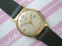 Gold Plated Oris Vintage Watch