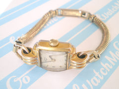 Gold-Plated Vintage Rotary Watch