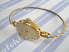 Delicate Seventies Bangle Watch