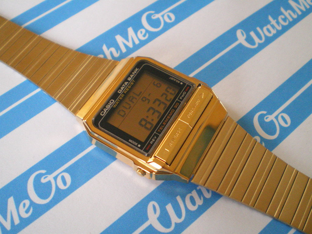 Casio Retro Gold Databank